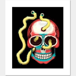 Day of the Dead Art. Skull. Halloween. Posters and Art